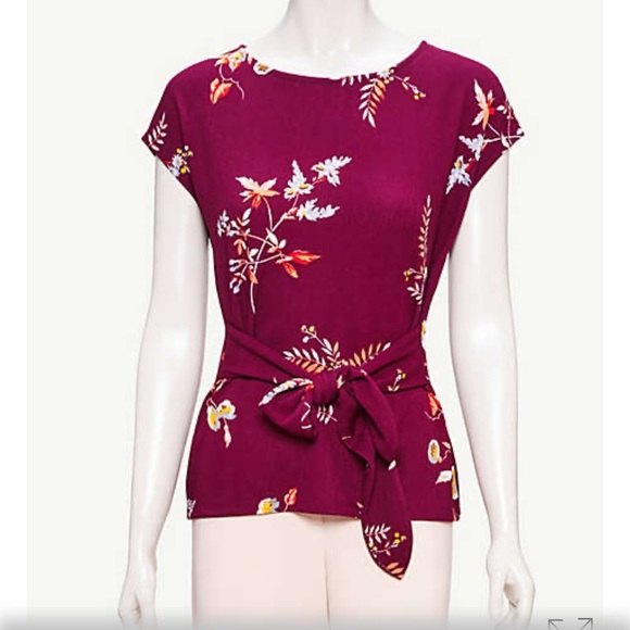 Tie Waist Top - Picture 2 of 7